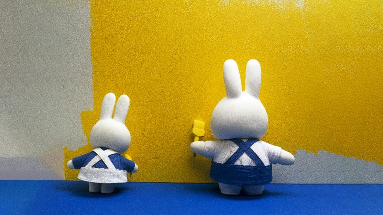 Painting Miffy's Bedroom | Miffy and Friends | Classic Animated Show