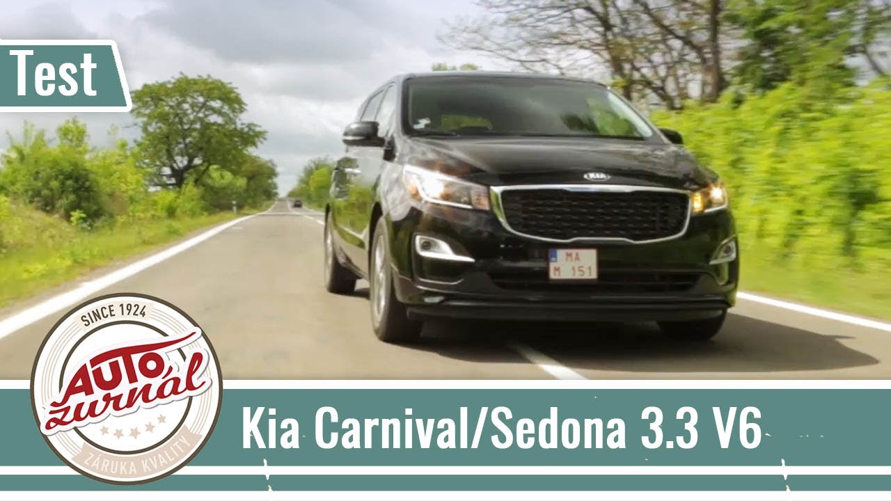 Kia Carnival/Sedona 3.3 V6 MY 2019 TEST (Autožurnál TV): Symfónia pre 6 valcov