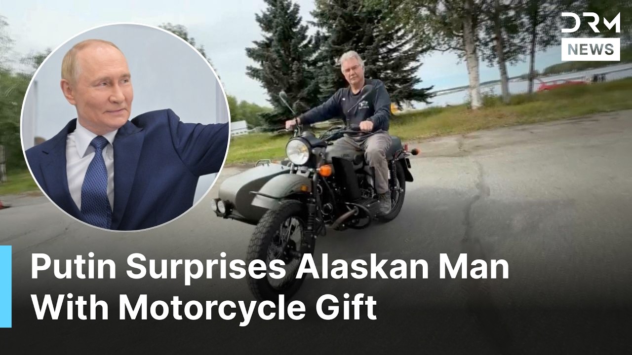 Unexpected Gift: Putin Surprises Alaskan Man With Motorcycle Gift During Trump Summit | AA1B