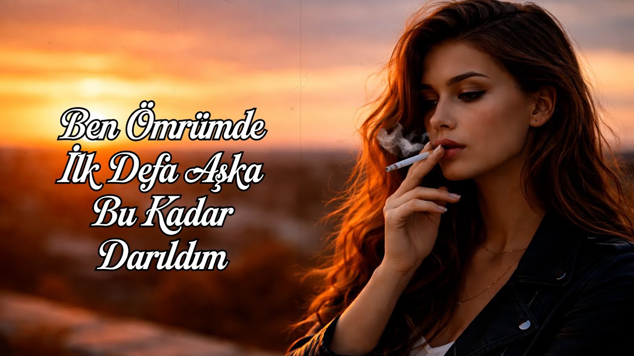 Ben Ömrümde İlk Defa Aşka Bu Kadar Darıldım - Karamel Müzik (Official Lyric Video)