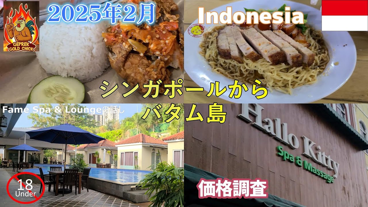 【インドネシア】バタム島のNAGOYAで探検