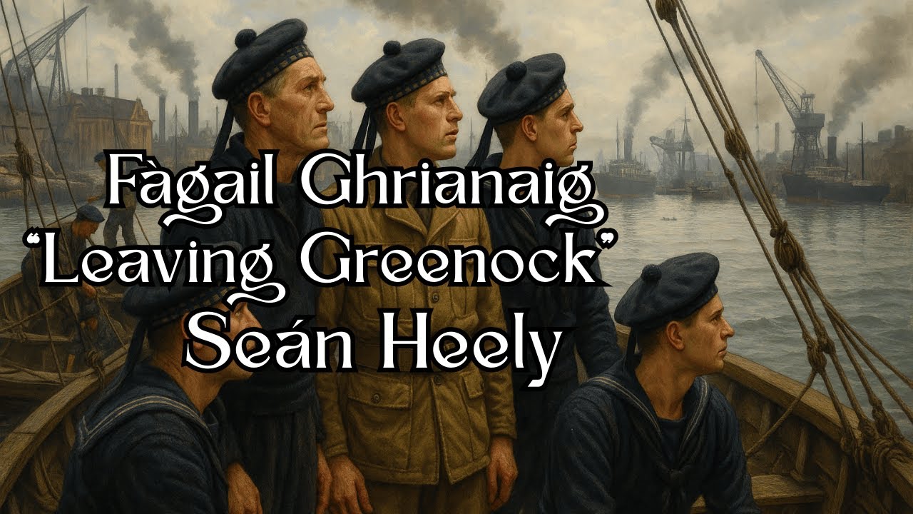 Fàgail Ghrianaig ~ Leaving Greenock, Gàidhlig song with harp and cello