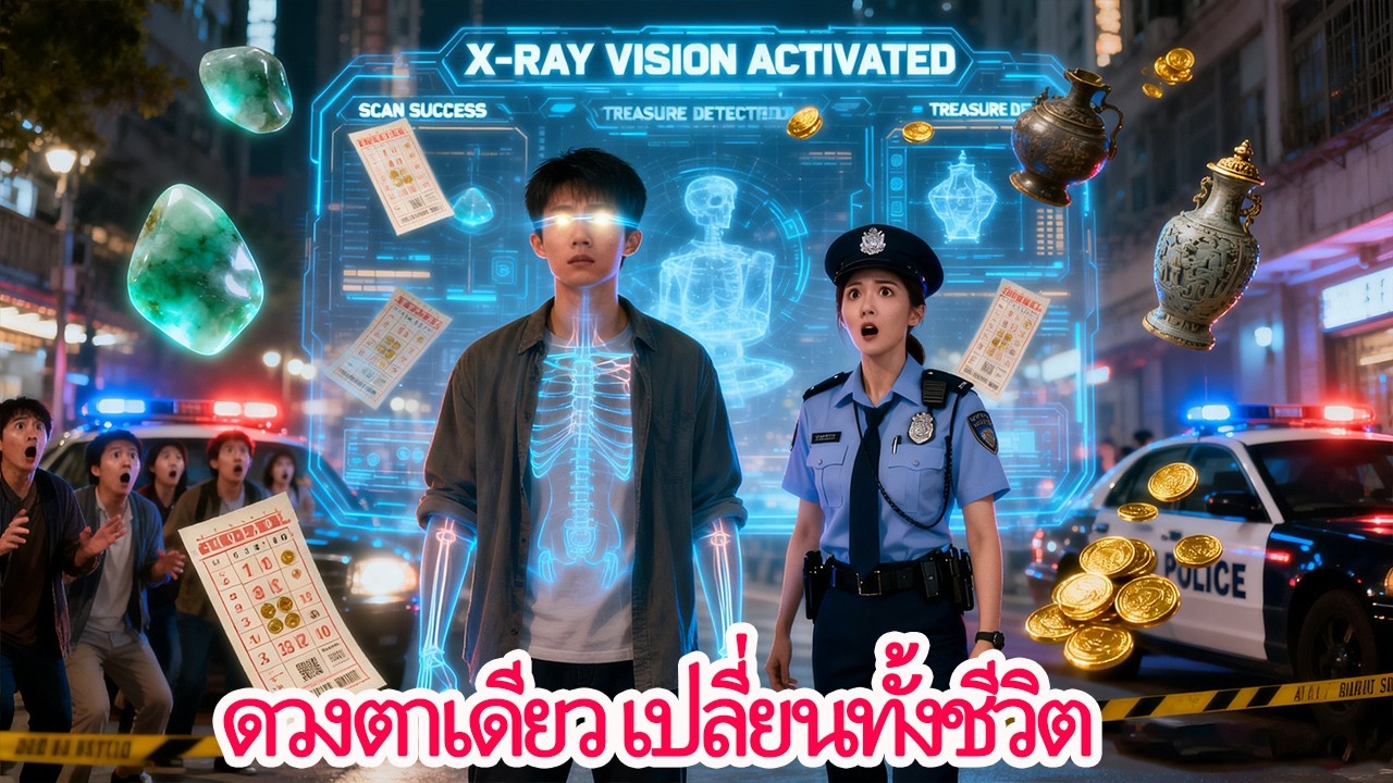 เขาปลุกดวงตาพิเศษ ช่วยตำรวจไขคดี สุดท้ายกลายเป็นมหาเศรษฐีระดับตำนาน