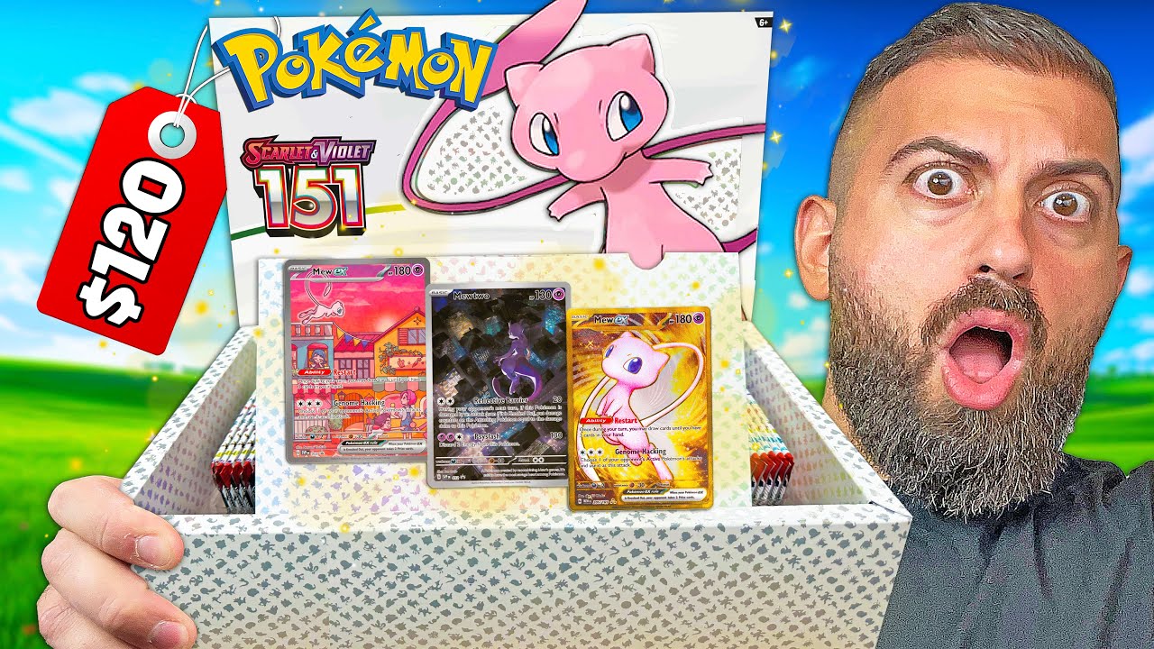 Представляем коробку Pokemon 151 Mew Ultra Premium!