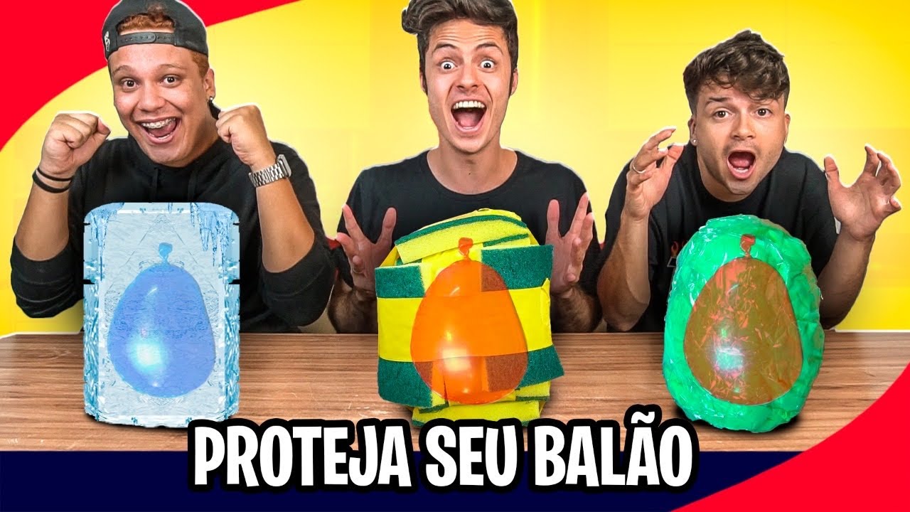 QUEM DEIXAR O BALÃO ESTOURAR PERDE! - Desafio