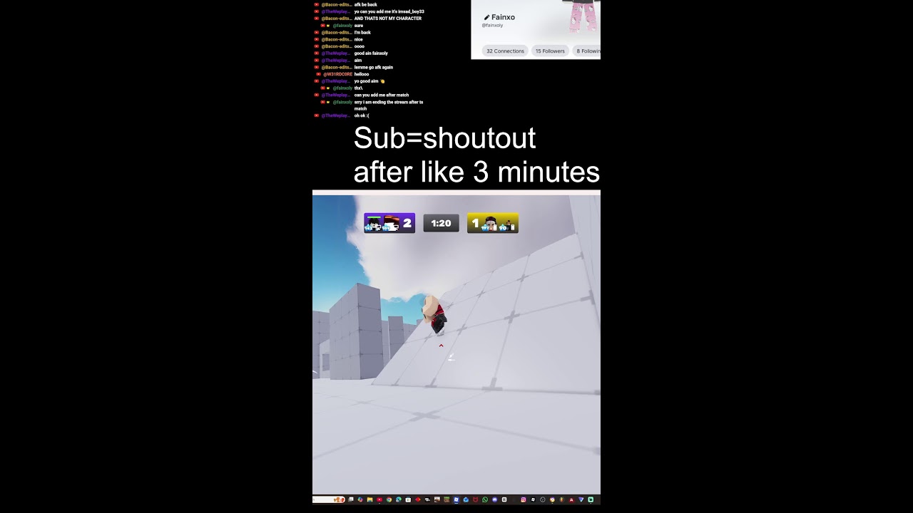 Playing Roblox