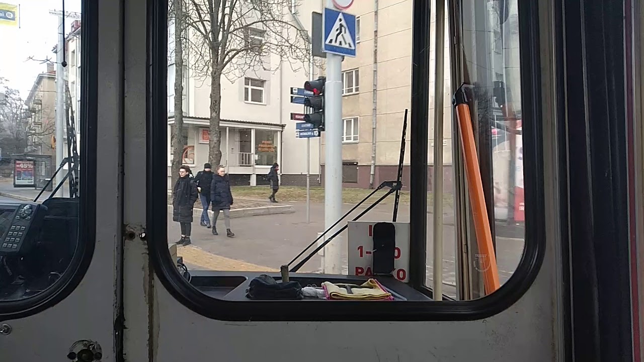 Vilniaus troleibusai 21 Žirmūnai–Šilo tiltas–Saulėtekis Škoda 14Tr13/6 Nr.1636