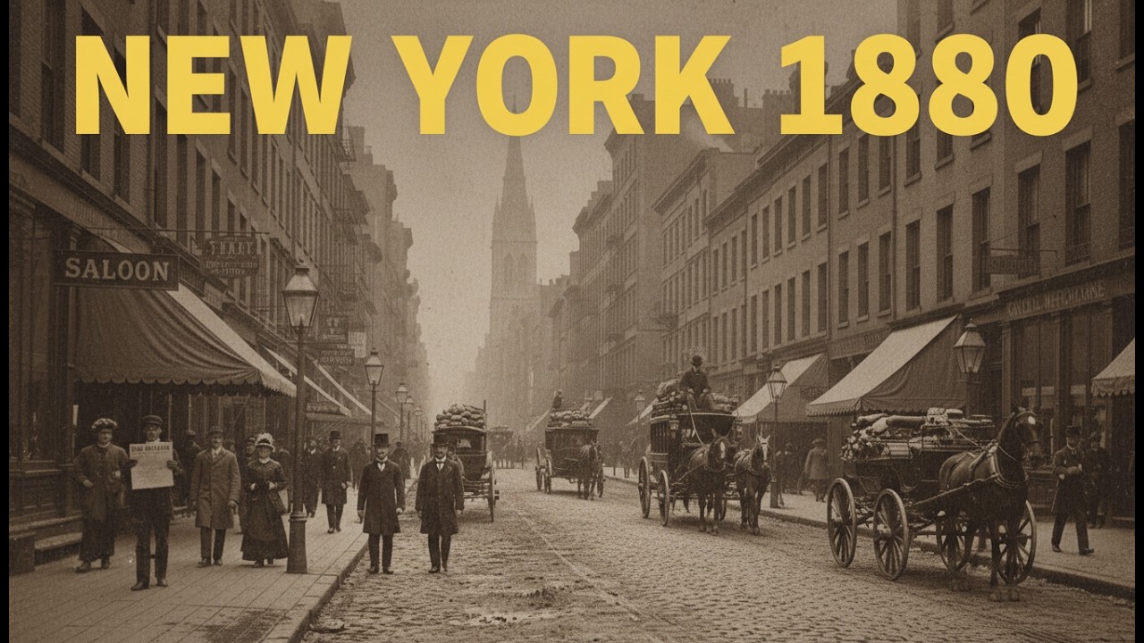 1880 Manhattan: Walking Through America's Most Dangerous City