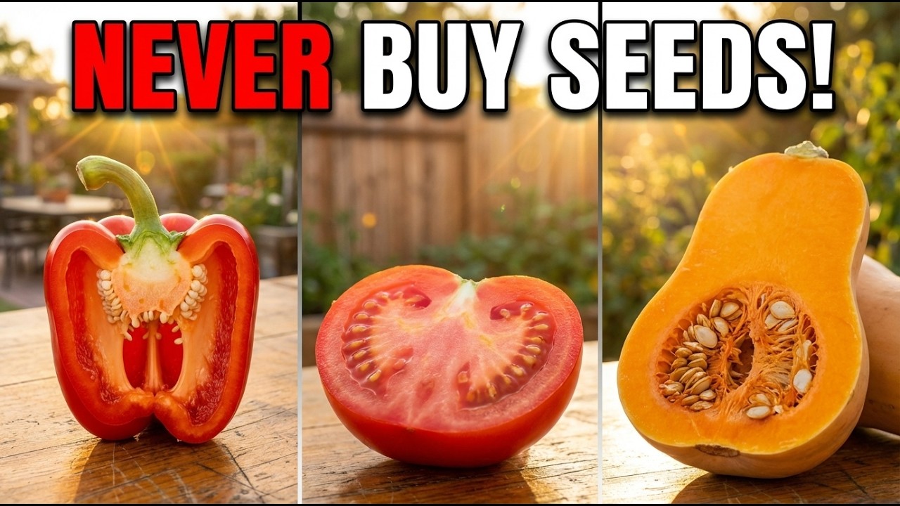 Never Throw These 6 Away -  They Regrow Into FREE Food FOREVER