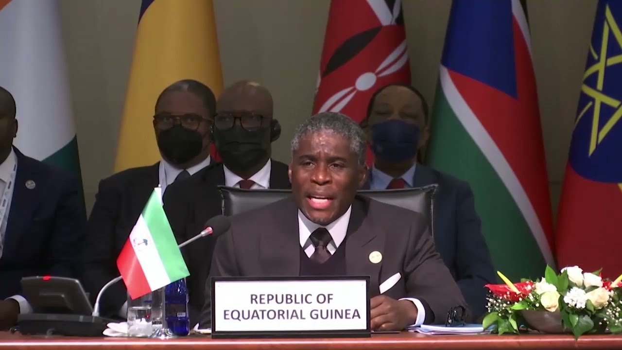 DISCURSO DE S.E NGUEMA OBIANG MANGUE EN LA CUMBRE TURQUÍA-ÁFRICA 2021