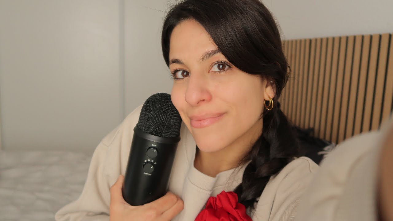 ASMR Blabla de ma semaine (travail, rhume, coiffeur)