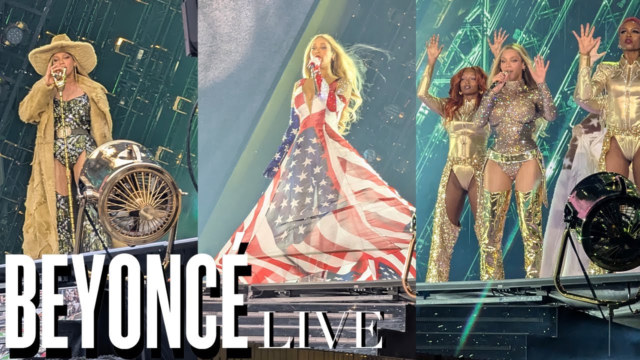Beyonce Cowboy Carter Tour live in London vlog