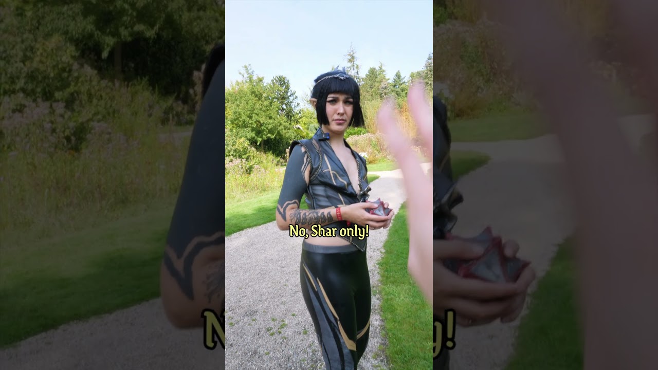Shake my hand in character 🤝✨ Elfia Edition!