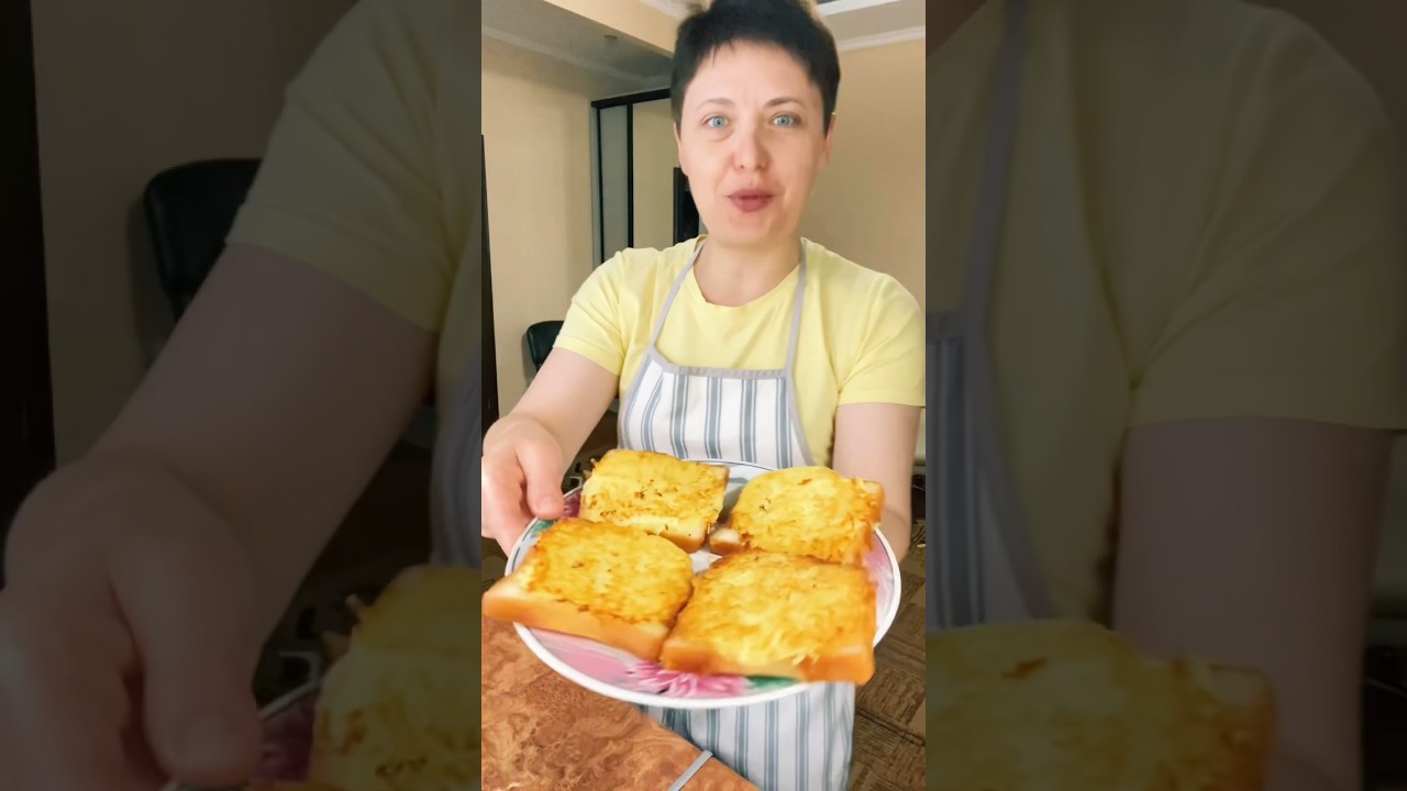 Гарячі бутерброди з картоплею 👍. Смак з дитинства 🥰