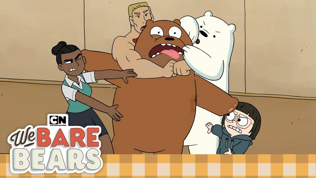 Bears and Chloe at Science Fair | We Bare Bears | Cartoon Network