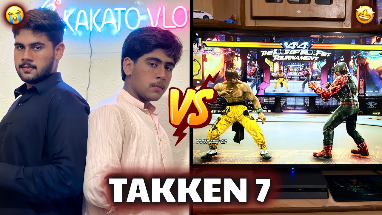 Tekken 7 Ma Hassan Bhai Na Hara diya 😭 | ps4 ka naya controller buy kiya match ka liya 🤩
