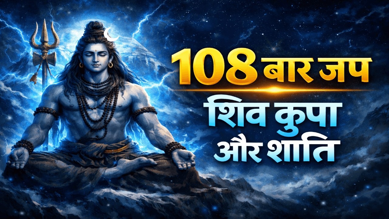 यह शिव मंत्र सुनते ही मन शांत हो जाता है 🙏 | Karpur Gauram Karunavataram