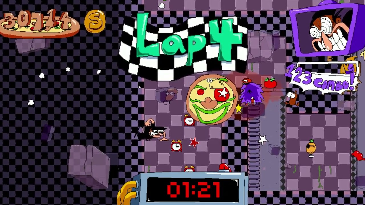 Pizza Tower - Funiculi Freakout v2 (ITALIANOSIS MIX) (Lap 4 Fanmade OST)