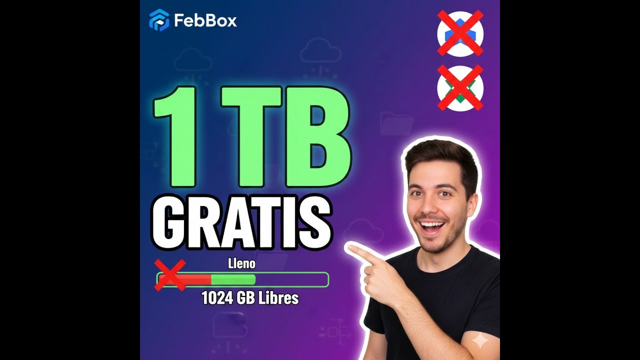 😱 Cómo tener 1TB GRATIS con FEBBOX