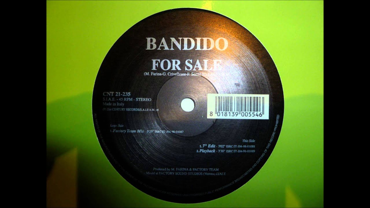 Bandido - For Sale