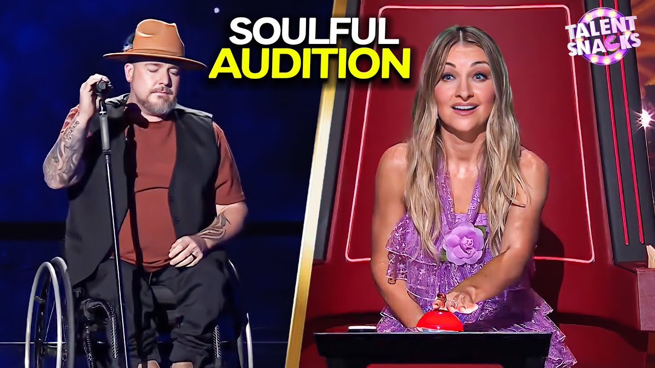 Mick On Wheels Stunned The Crowd With Perfect Harmonies! | The Voice Australia