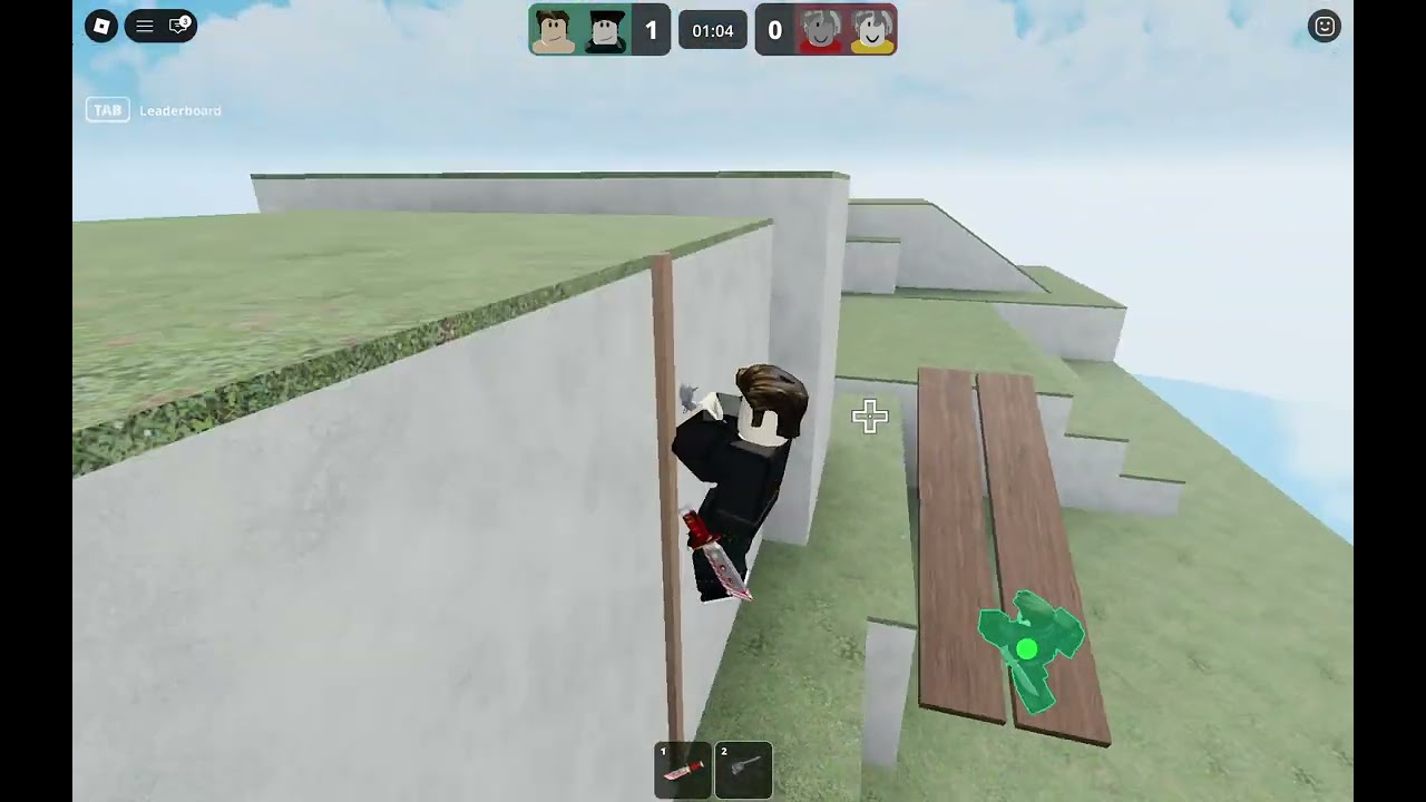 We were playng sherif vs duel today