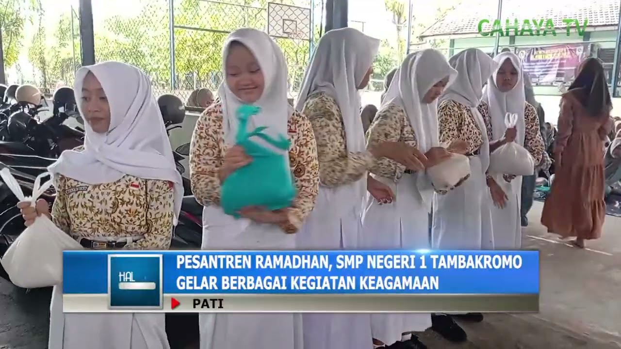 Pesantren Ramadhan, SMP Negeri 1 Tambakromo Gelar Berbagai Kegiatan Keagamaan