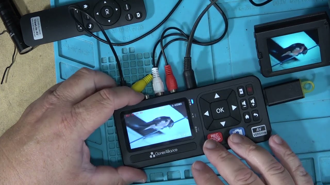 Cloner Aliance ViewLite AV stand alone capture device to digitize your home videos