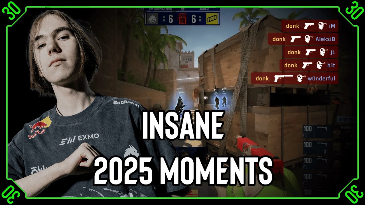 The BEST CS2 Moments of 2025 (ESLCS)