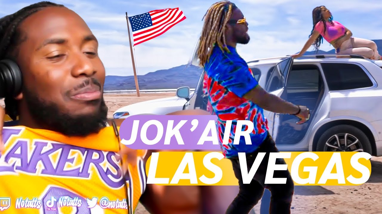 🇫🇷 Américain écoute du FRENCH RAP🇫🇷 | Jok'Air - LAS VEGAS (REACTION)