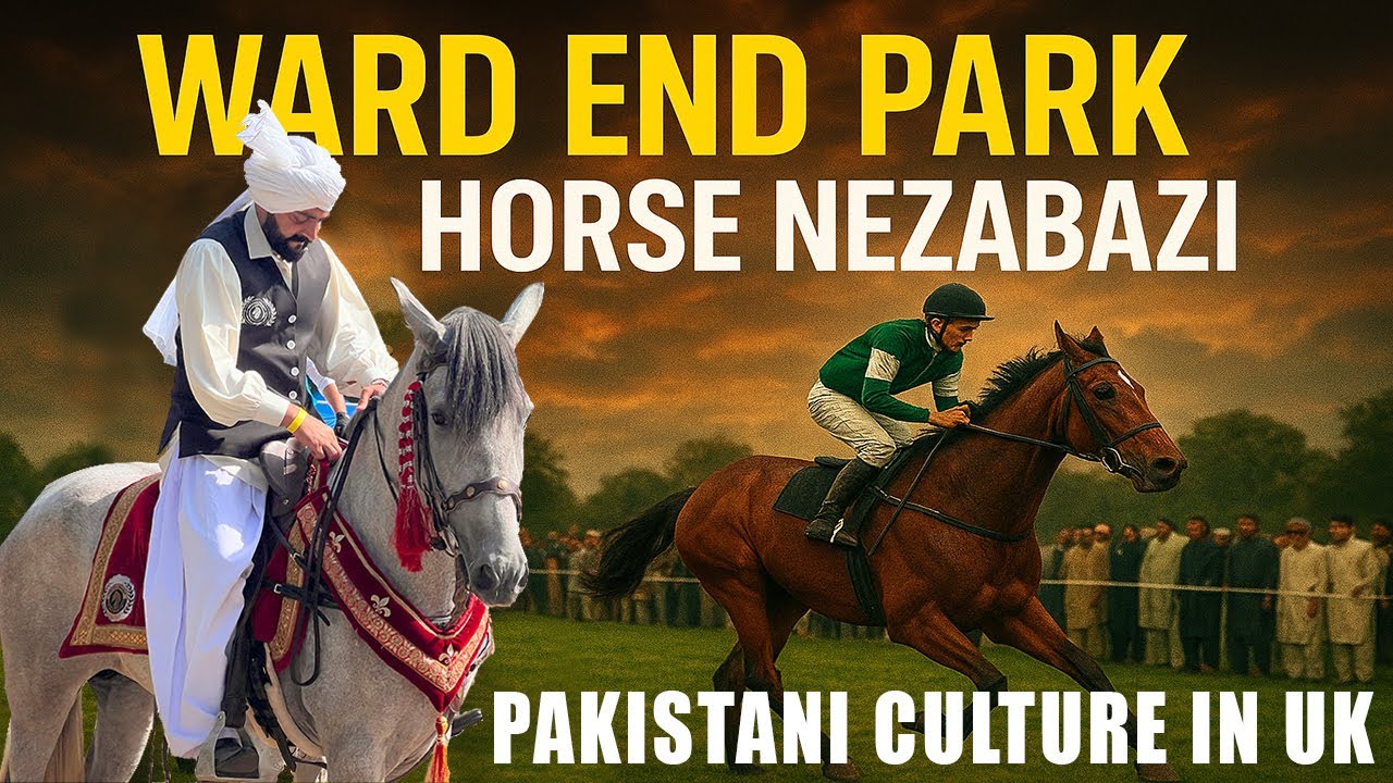 Pakistani Culture in UK 🇵🇰 | Ward End Park Mela 2025 & 🐎 Horse Nezabazi Birmingham