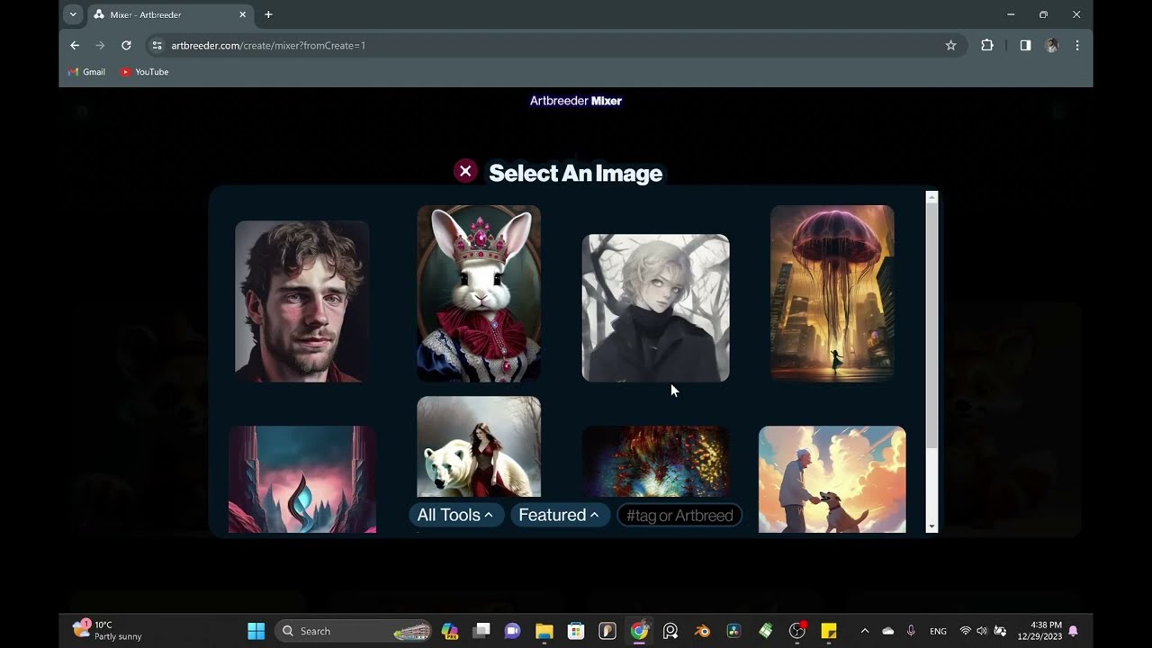 How to Create Image using artbreader