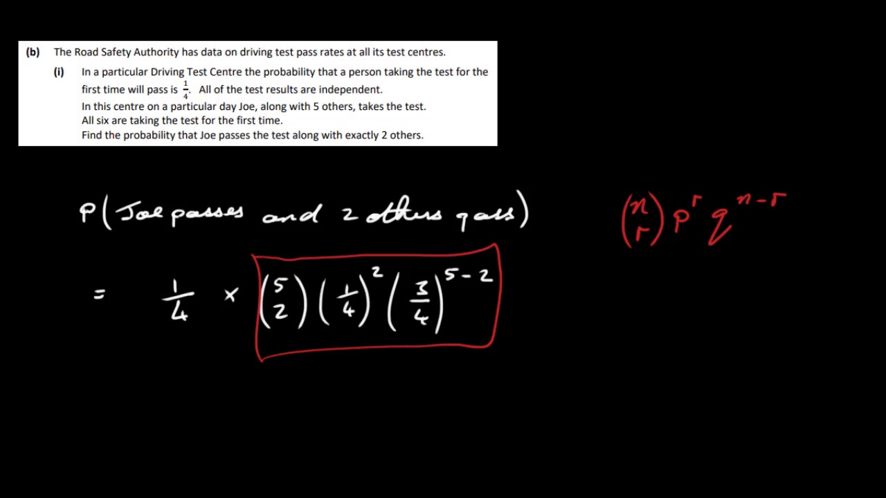 2020 HL Maths Paper 2 LC Q6