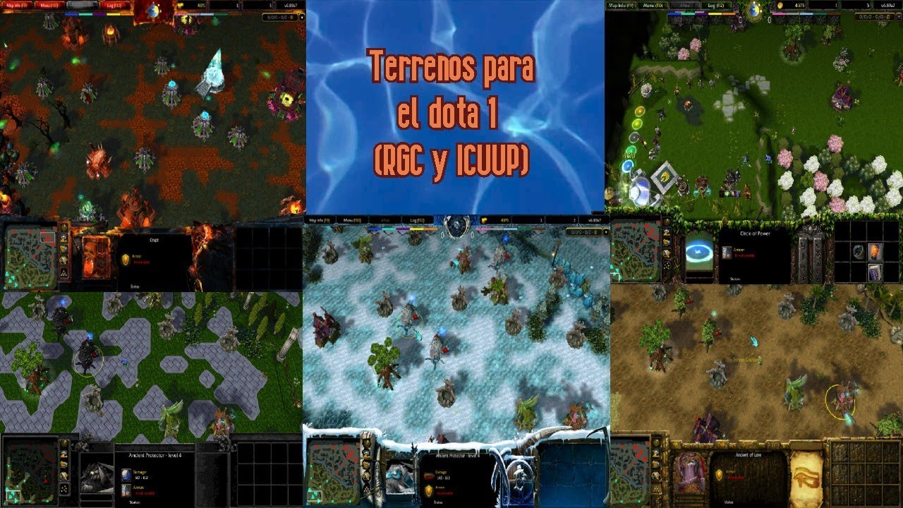 Como cambiar el terreno en dota 1 (2019) el Mejor MoD