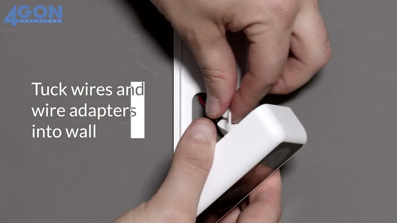 How to Install: G4 Protect Doorbell