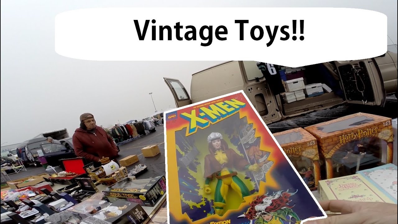 So Much Vintage Toys At The Flea Market