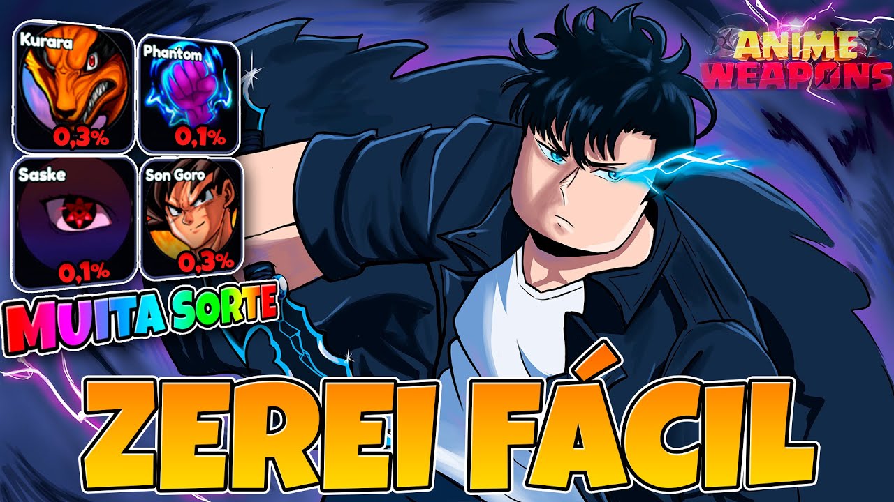 TIVE o MELHOR INICIO no ANIME WEAPONS!! (Primeiro Vídeo)