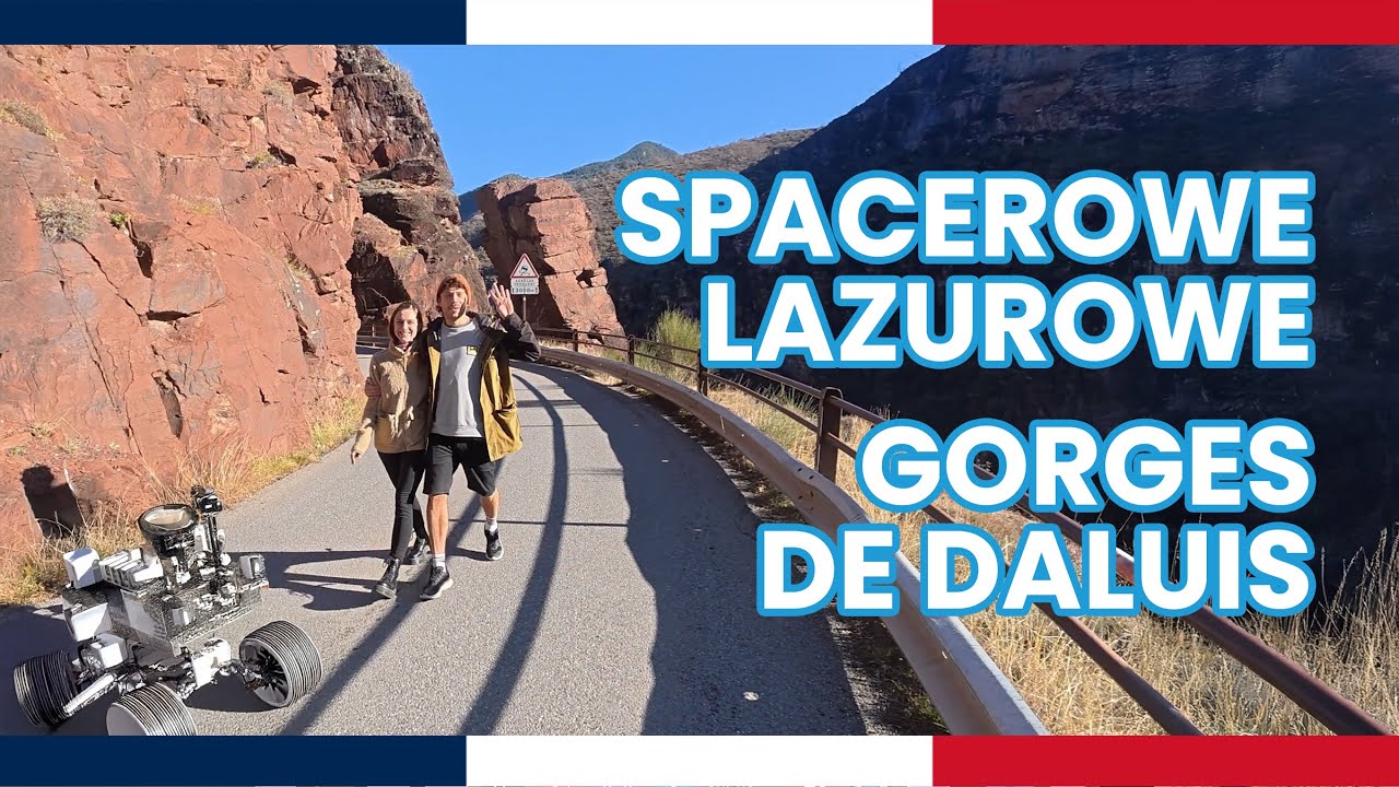 Spacerowe Lazurowe - Czerwony Kanion Gorges du Daluis