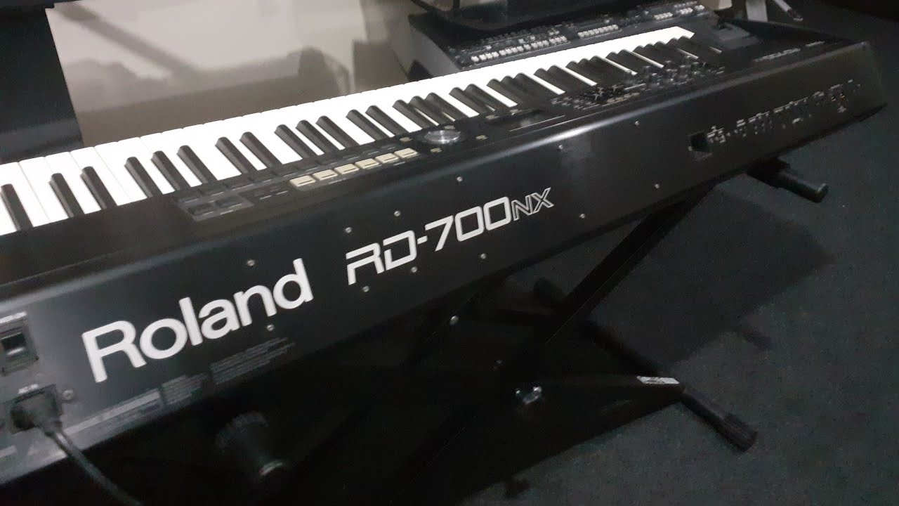Amostras de Timbres do Stage Piano Roland RD 700 NX