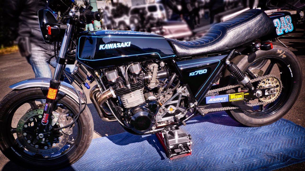 Kawasaki Z750FX Dragbike Custom Machine
