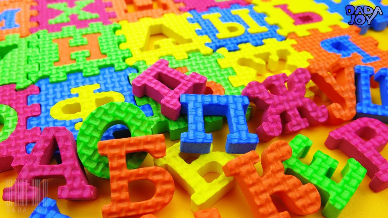 Abecedario en Ruso para Niños|Letras Rusas |Aprender Español |Alfabeto Ruso |Rompecabezas Rusas