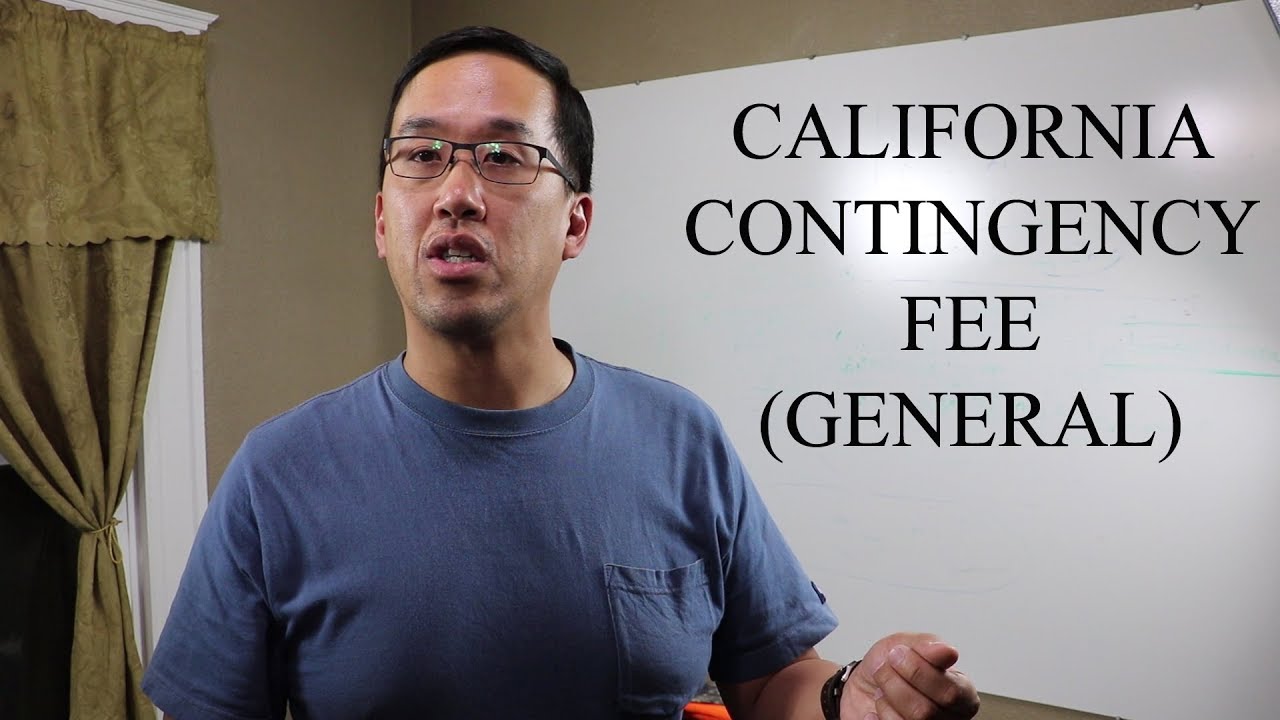 California Contingency Fee Agreements Generally - The Law Offices of Andy I. Chen