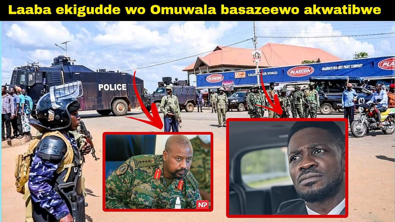 Agokya! Finally Yetonze!/ Gen muhoozi wano wetuli Bobi wine kyabakola Basazeewo omulala akwatibwe