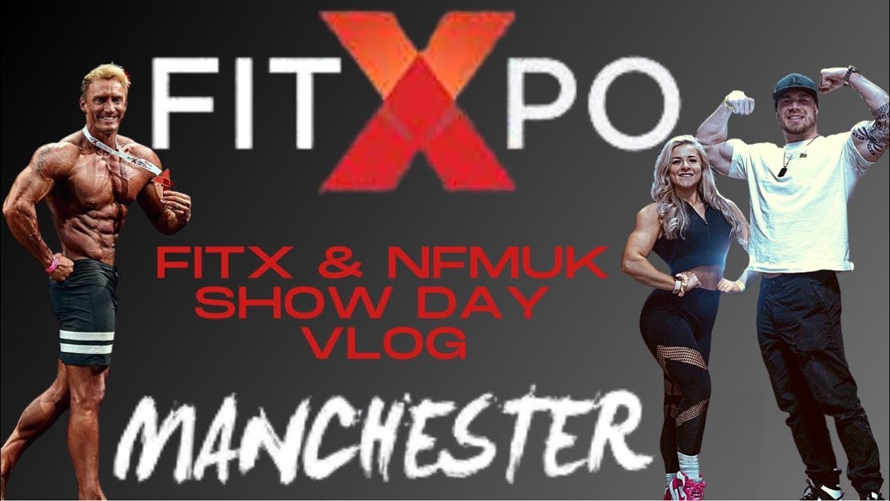 Fit Xpo / NFM men’s physique 2023 / show day Vlog