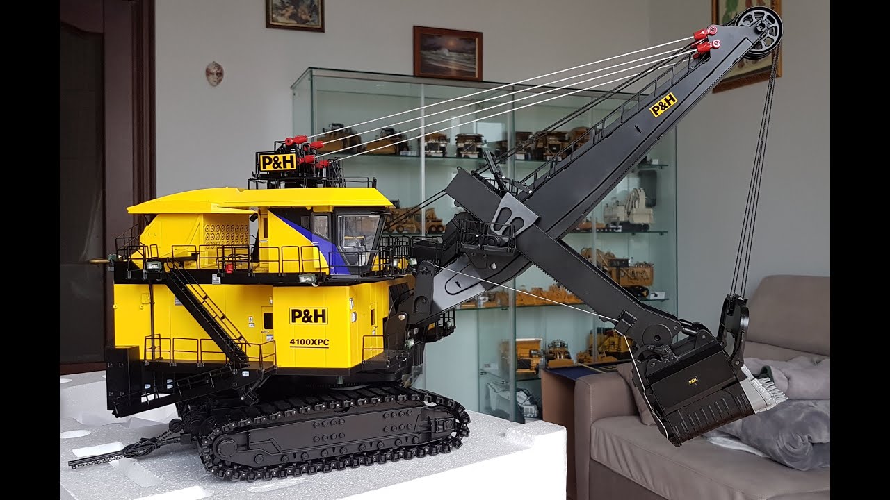 UNBOXING P&H 4100xpc  - Scala 1:50 -  Diecast Model