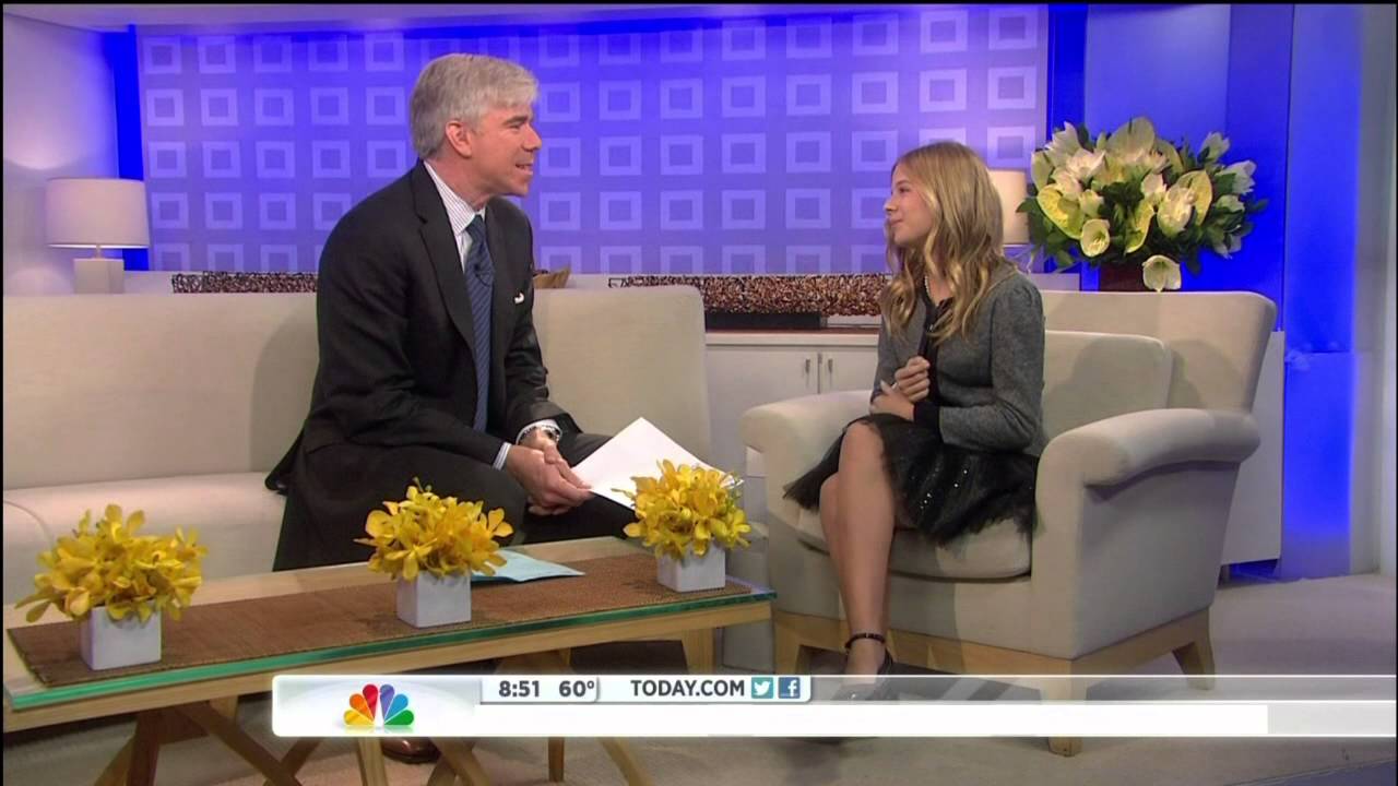 Jackie Evancho - The Today Show (Interview only)