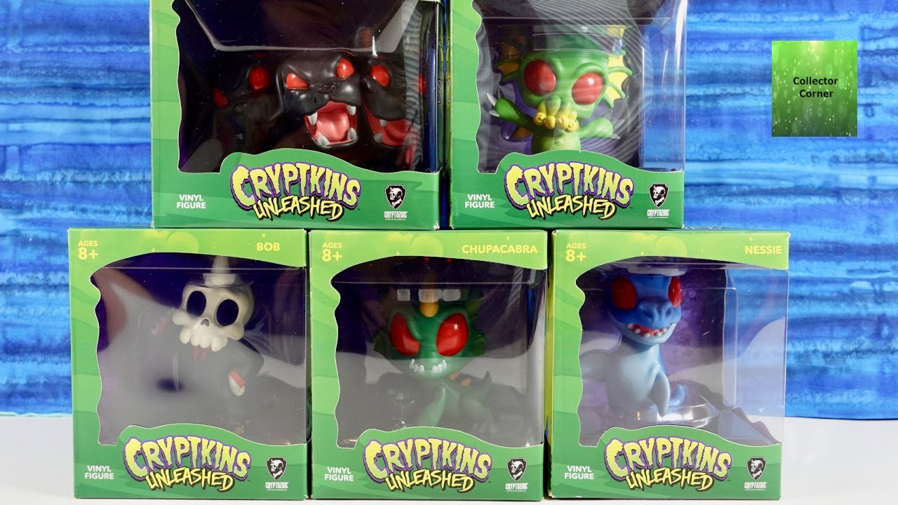 Cryptkins Unleashed Cryptozoic Entertainment Vinyl Figure Unboxing Review | CollectorCorner
