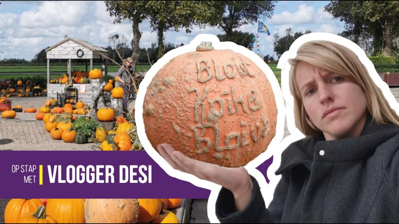 Op stap met vlogger Desi: waarom zijn er zoveel pompoenen?