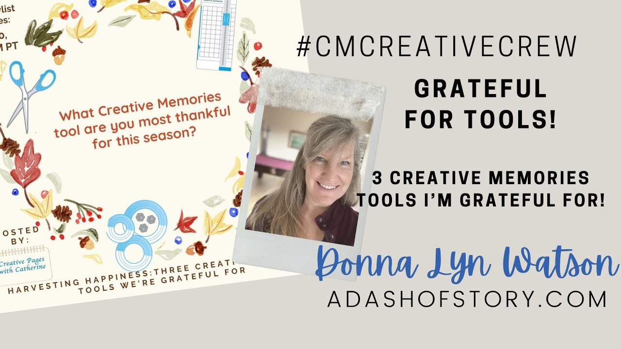 My Top 3 Creative Memories Tools for Scrapbooking
