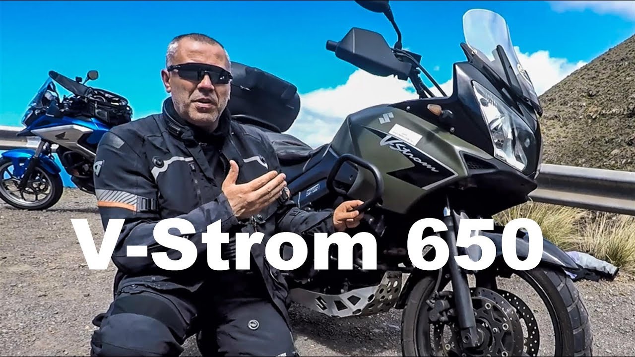 Suzuki V Strom 650, 2008 — тест-драйв и подробный обзор